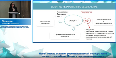 Заведующая оргметодотделом по ревматологии рассказала о модели оказания ревматологической помощи в Москве