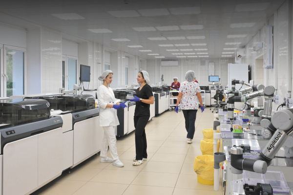 Роботизированные решения в лабораторной службе