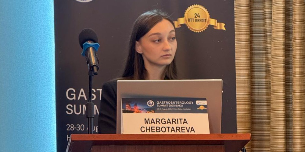 Специалист оргметодотдела по гастроэнтерологии ДЗМ выступила на международной конференции 