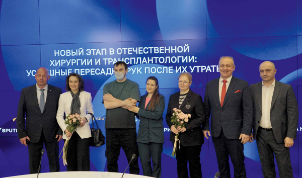 Сенсационная трансплантация рук