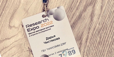 Аналитик Центра медико-социологических исследований выступила с докладом на конференции Research Expo 2022