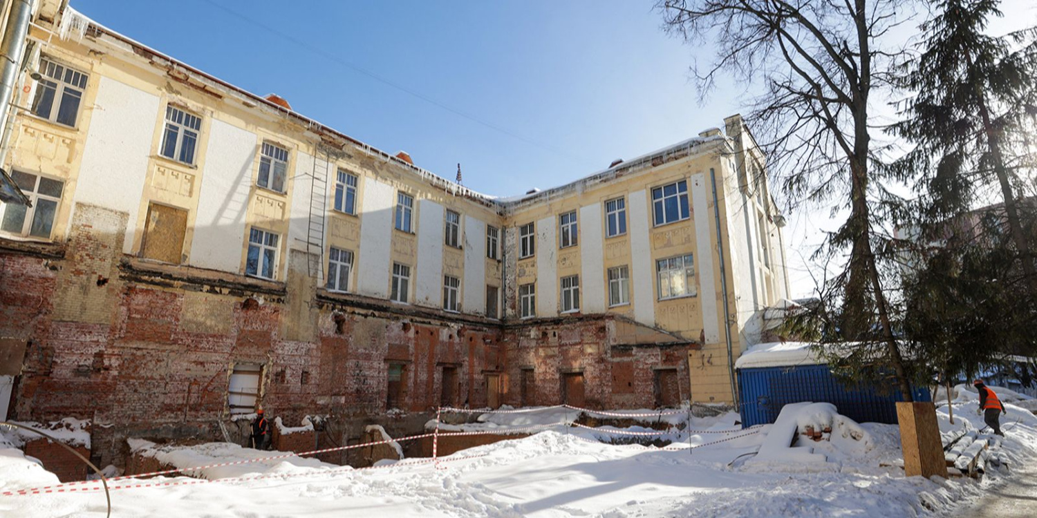 Ремонт корпуса больницы