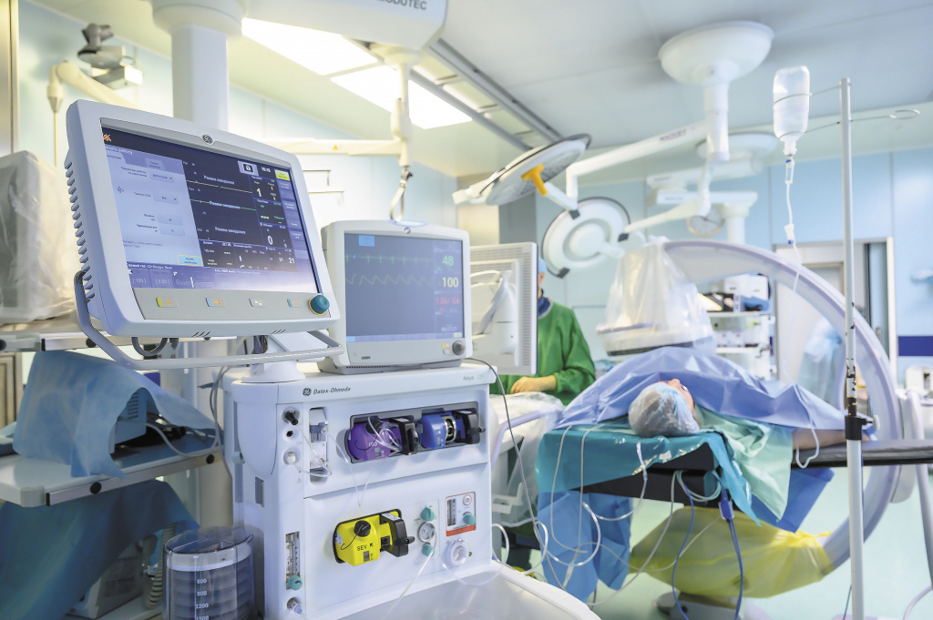 В гибридной операционной все продумано