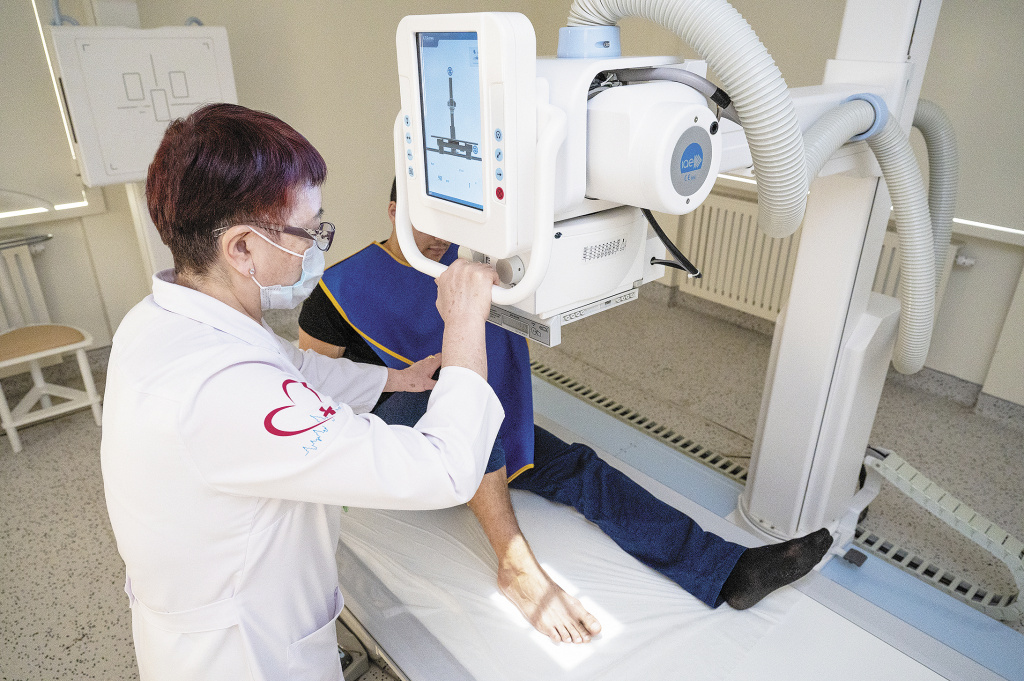 Переоснащение поликлиник