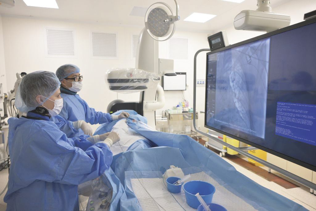 Новая рентген-операционная 